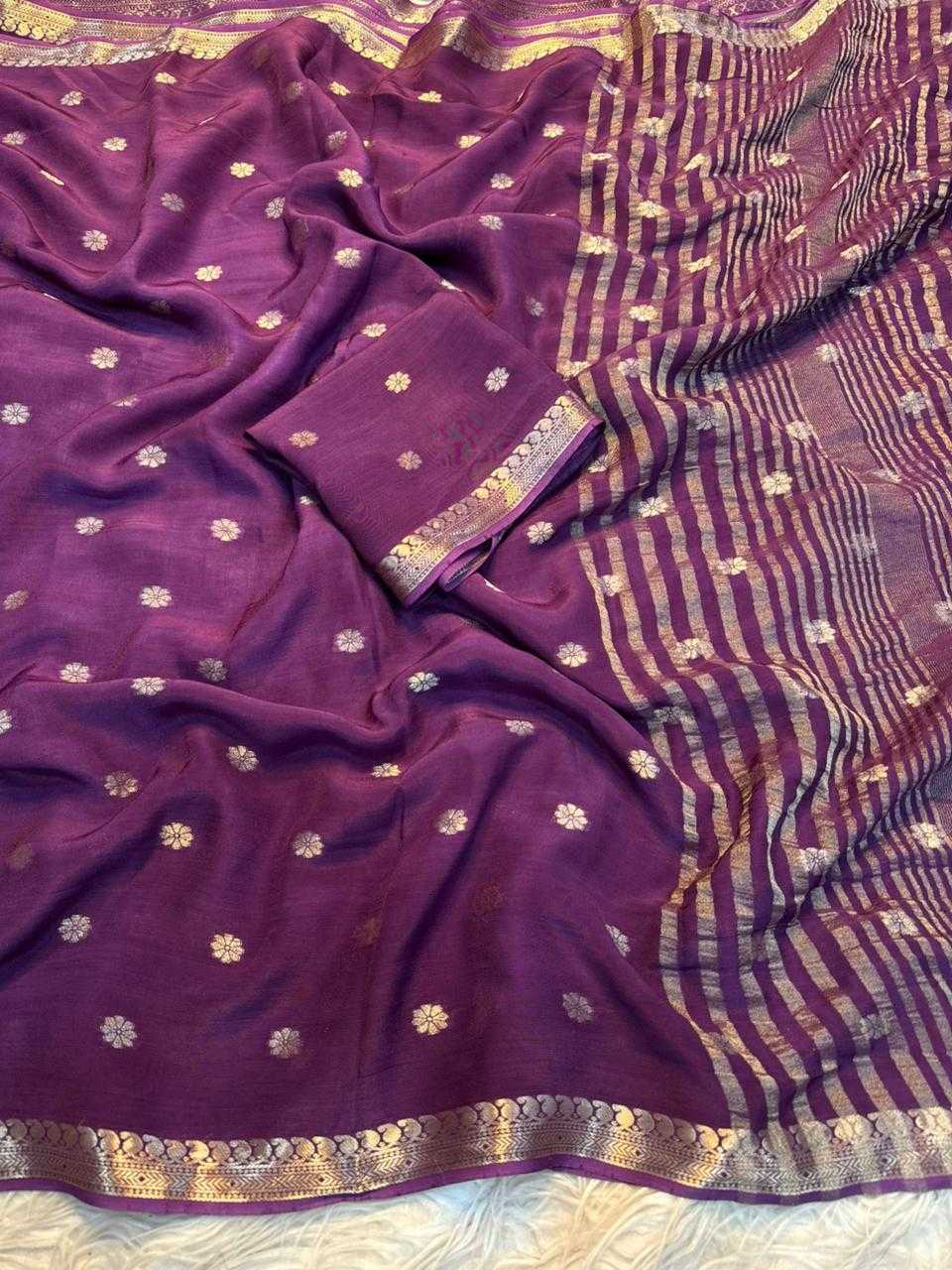 YNF Wholesale Pure Viscos Ready To Wear Sarees KESH604 Kripa | Surat Manufacturer