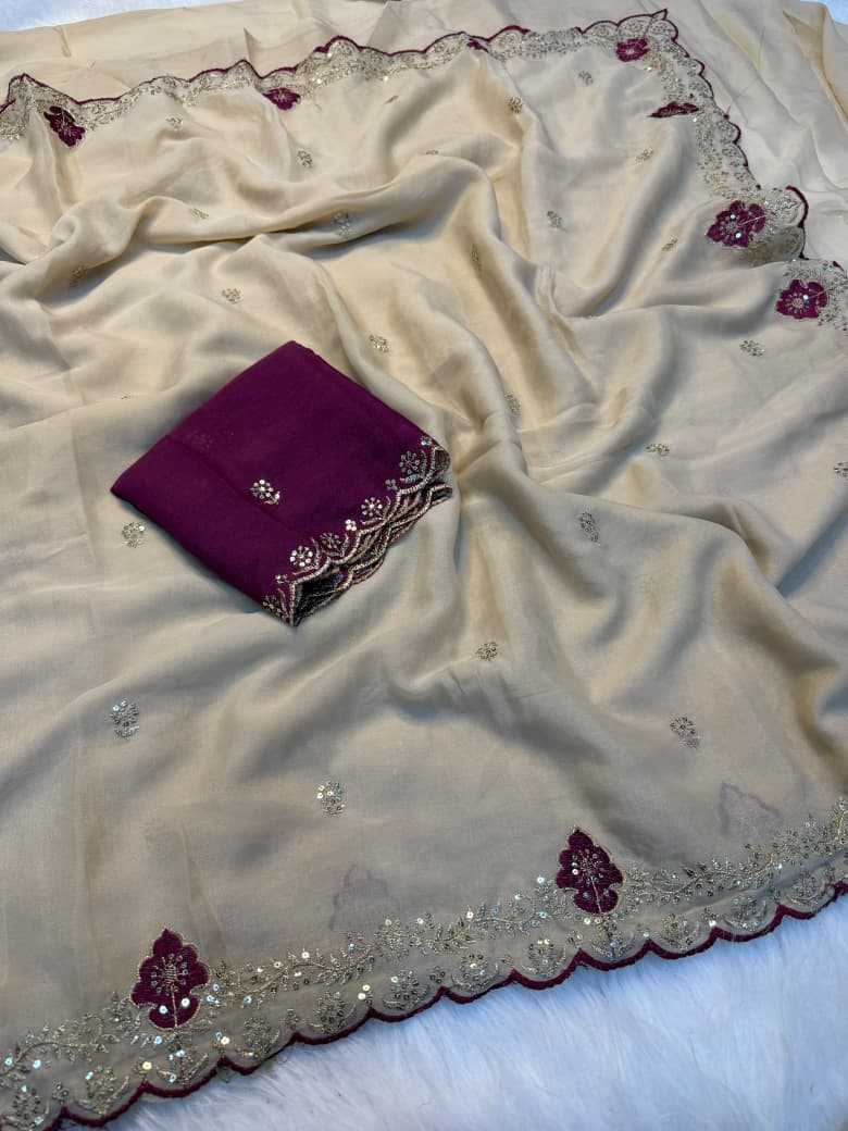 YNF Wholesale Premium Georgette Designer Sarees KESH604 Mahira | Surat Manufacturer