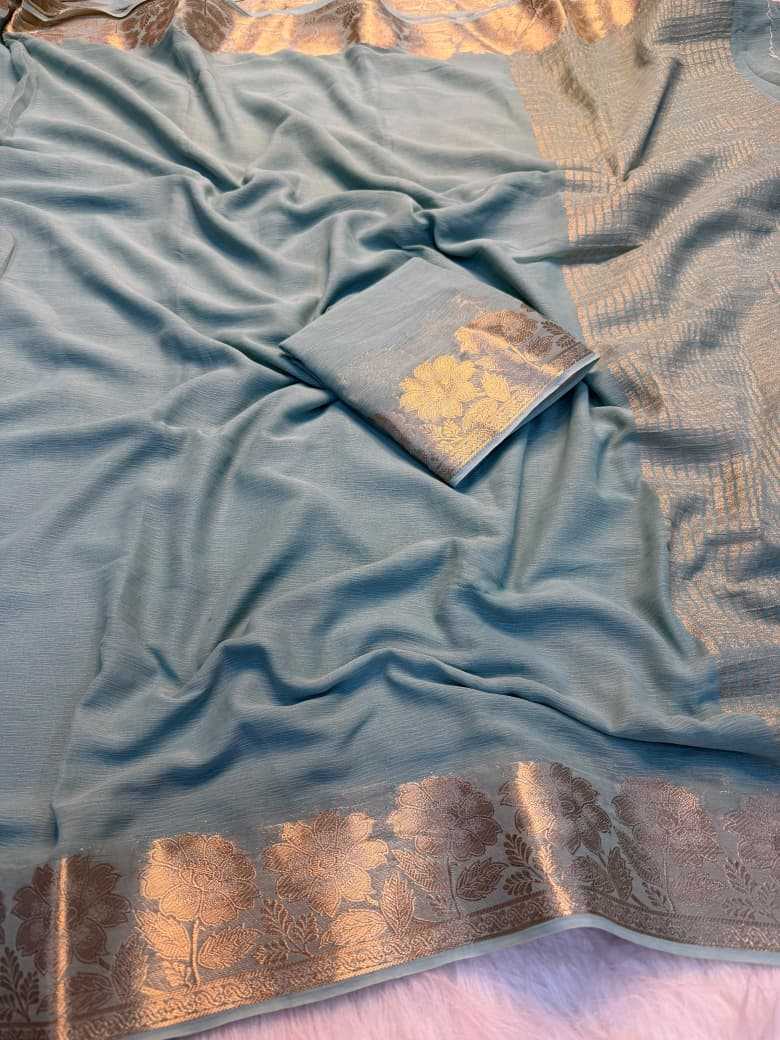 YNF Wholesale Premium Georgette Designer Sarees KESH604 Navya | Surat Manufacturer