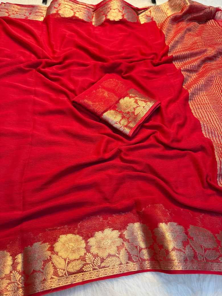 YNF Wholesale Premium Georgette Designer Sarees KESH604 Navya | Surat Manufacturer