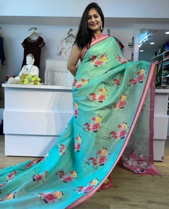 YNF Wholesale Linen Designer Sarees  | Surat Manufacturer
