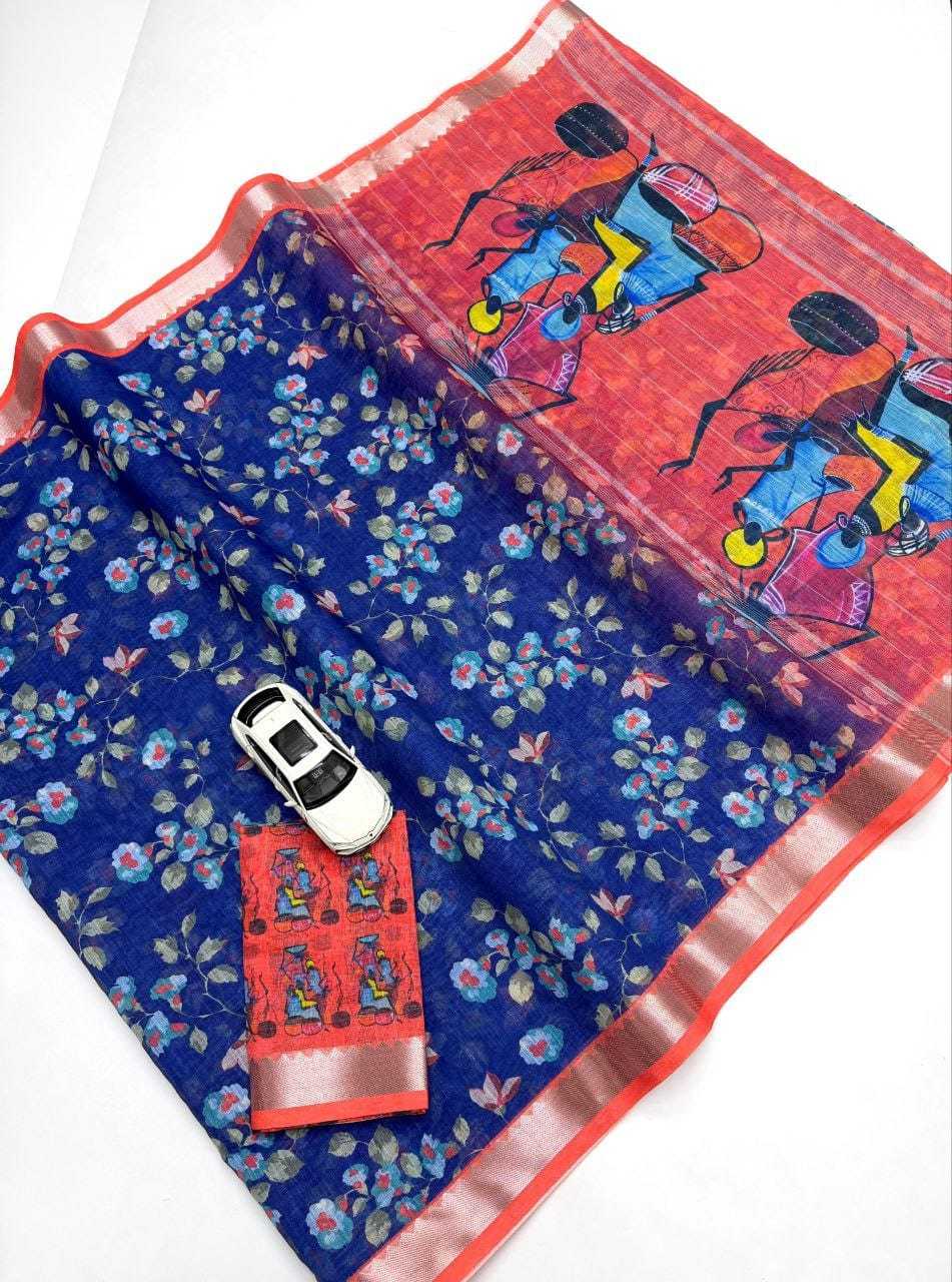 YNF Wholesale Linen Designer Sarees  | Surat Manufacturer