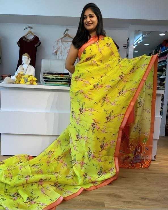 YNF Wholesale Linen Designer Sarees  | Surat Manufacturer