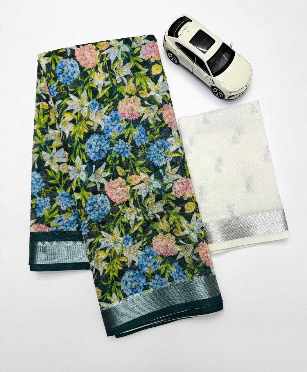 YNF Wholesale Linen Designer Sarees  | Surat Manufacturer