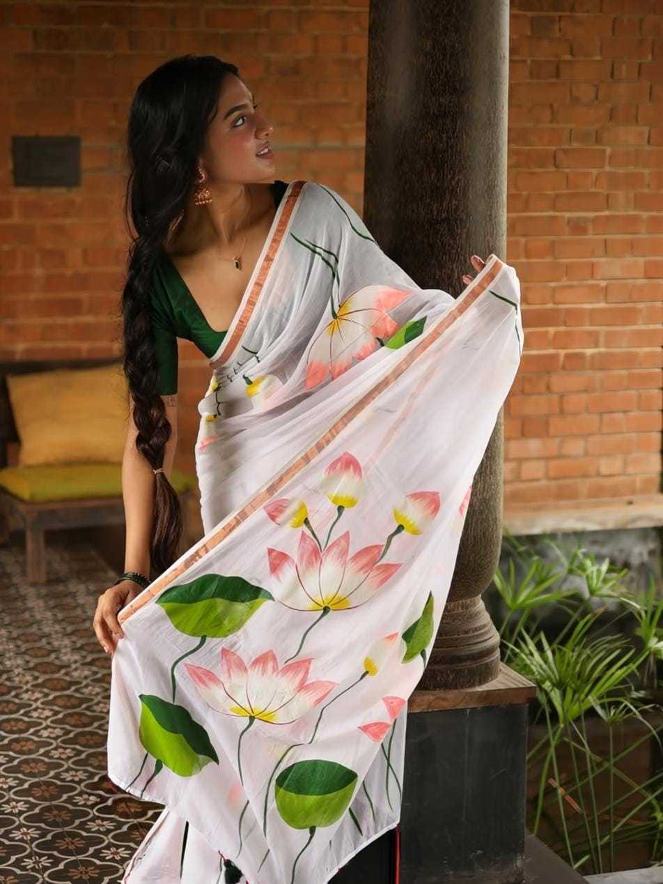YNF Wholesale Linen Party Wear Sarees  | Surat Manufacturer