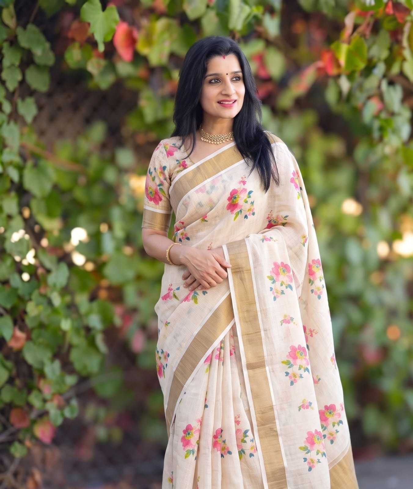 YNF Wholesale Linen Party Wear Sarees  | Surat Manufacturer