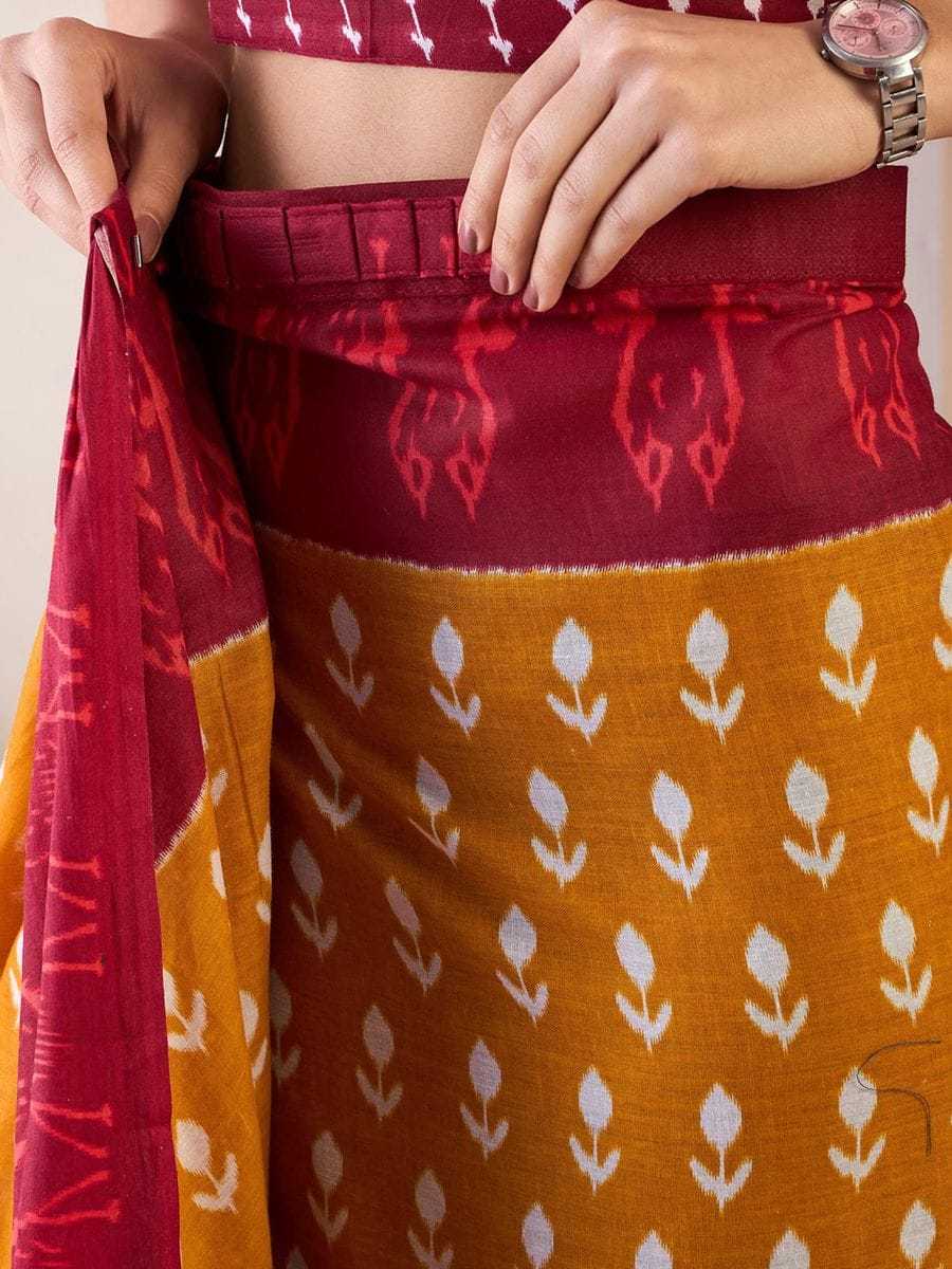 YNF Wholesale Cotton Ready To Wear Sarees KESH606 483 | Surat Manufacturer