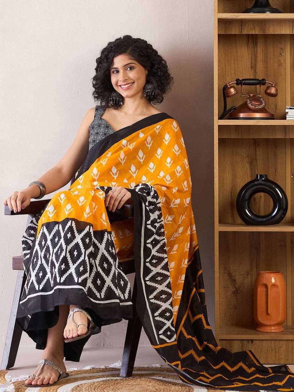 YNF Wholesale Cotton Ready To Wear Sarees KESH606 492 | Surat Manufacturer