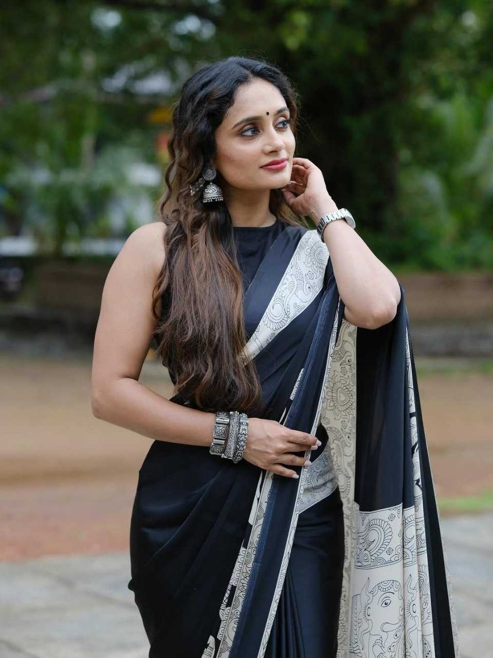 YNF Wholesale Crepe Silk Ready To Wear Sarees KESH606 502 | Surat Manufacturer