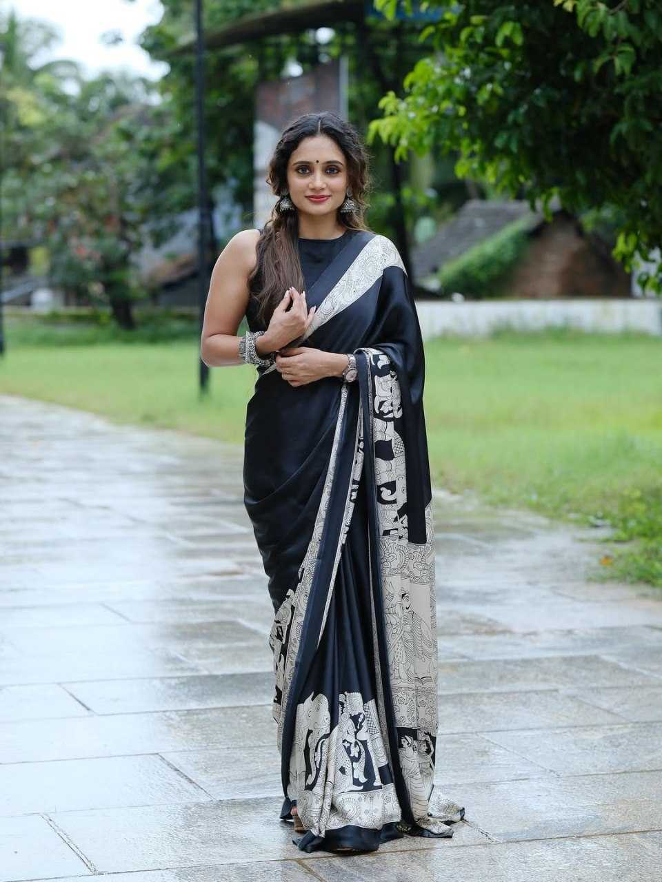 YNF Wholesale Crepe Silk Ready To Wear Sarees KESH606 502 | Surat Manufacturer