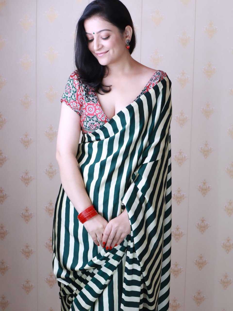 YNF Wholesale Crepe Silk Ready To Wear Sarees KESH606 506 | Surat Manufacturer