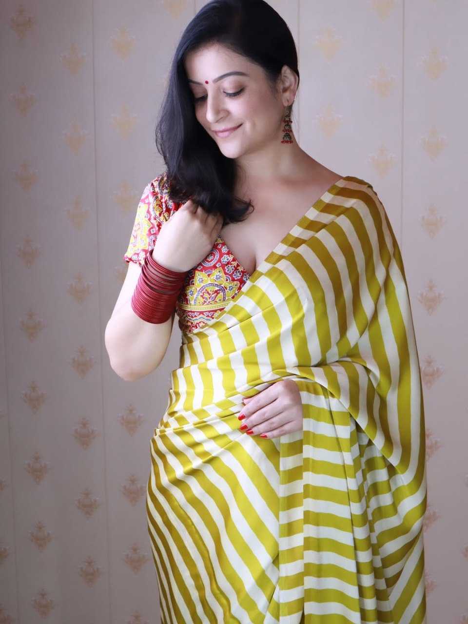 YNF Wholesale Crepe Silk Ready To Wear Sarees KESH606 506 | Surat Manufacturer