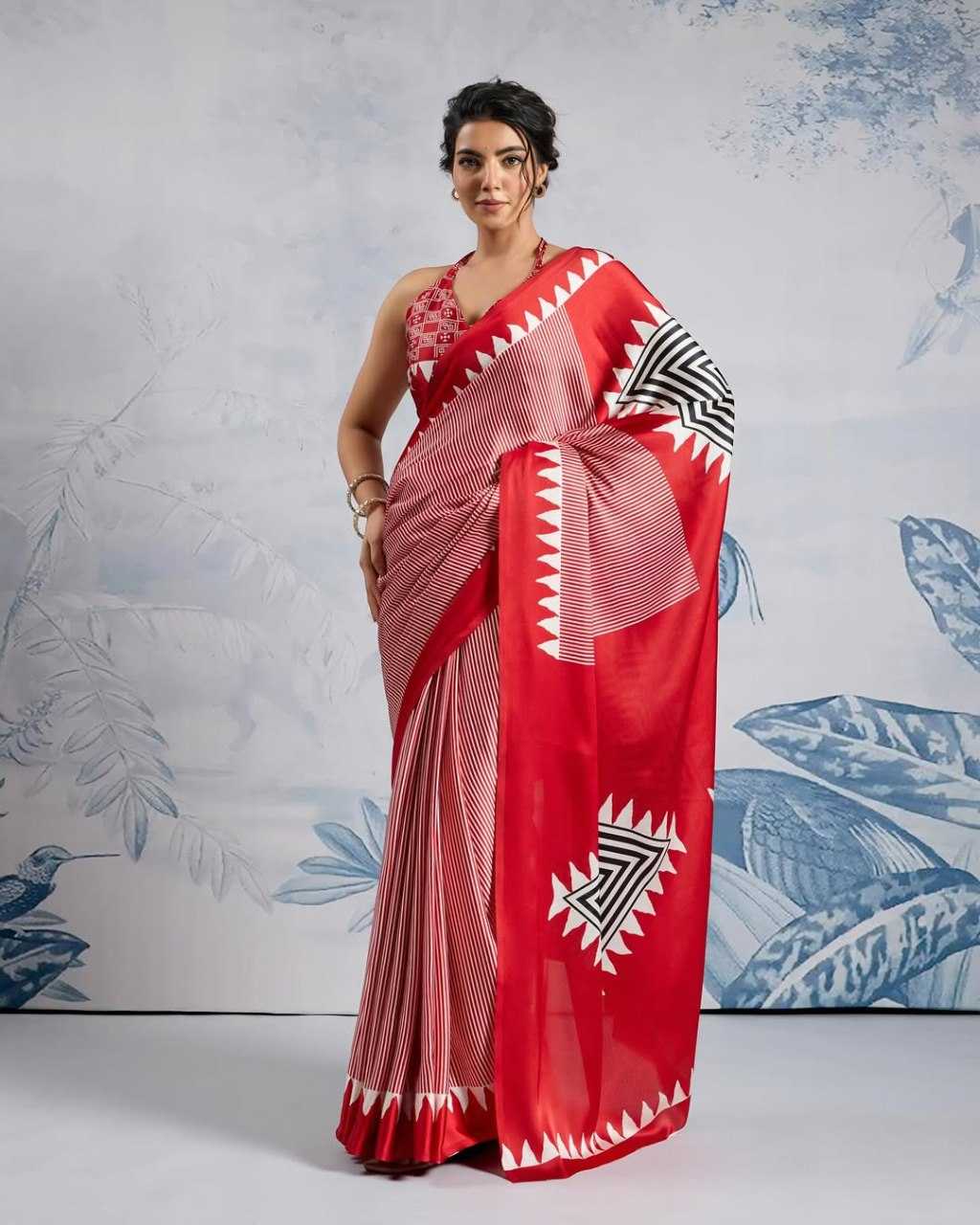 YNF Wholesale Crepe Silk Ready To Wear Sarees KESH606 511 | Surat Manufacturer