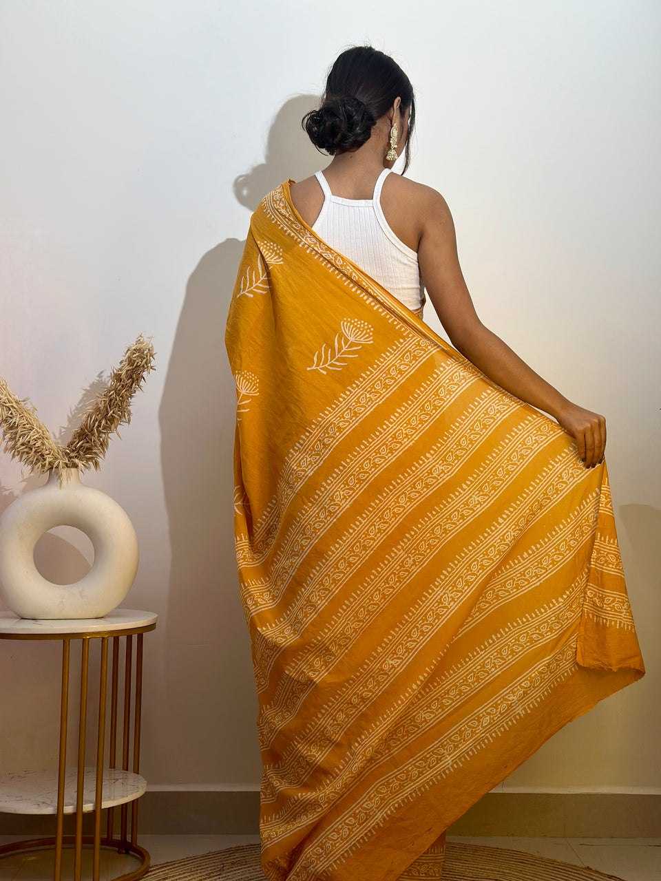 YNF Wholesale Cotton Ready To Wear Sarees KESH606 513 | Surat Manufacturer
