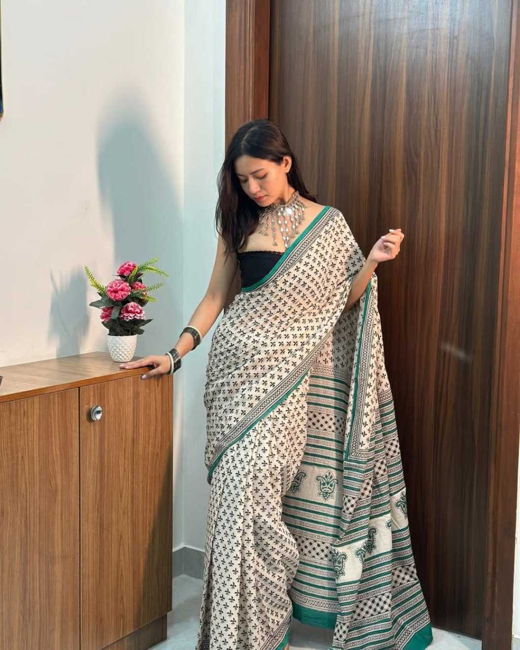 YNF Wholesale Cotton Ready To Wear Sarees KESH606 530 | Surat Manufacturer