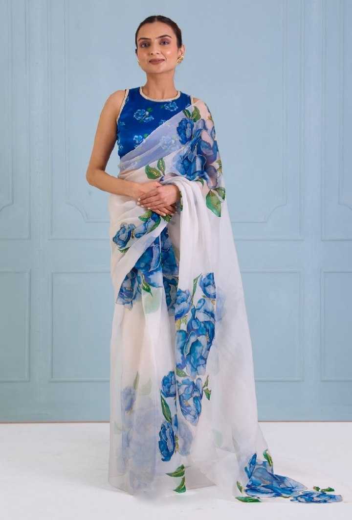 YNF Wholesale Organza Silk Designer Sarees KESH606 532 | Surat Manufacturer