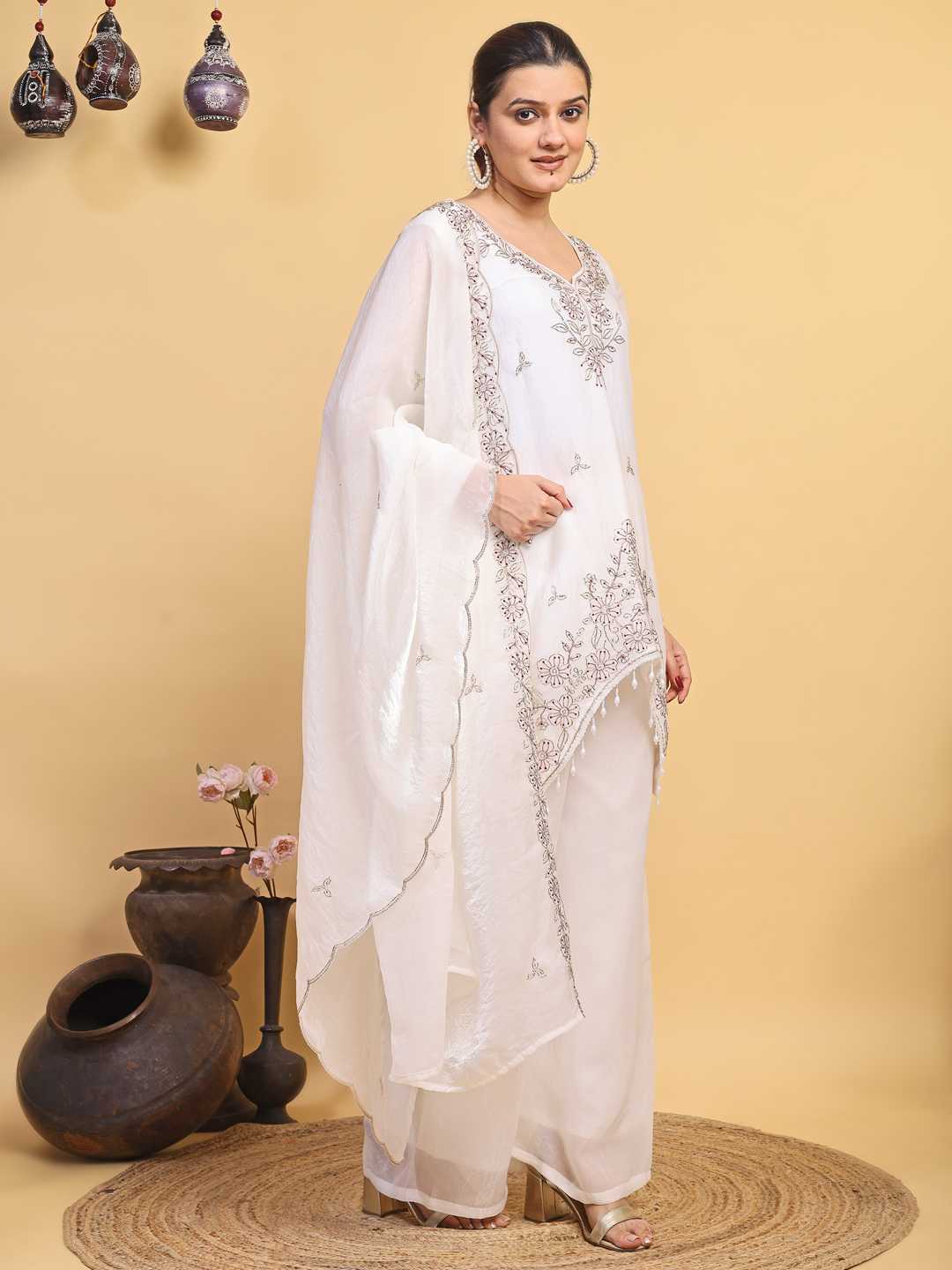 YNF Wholesale FENDY Palazzo Suit  | Surat Manufacturer