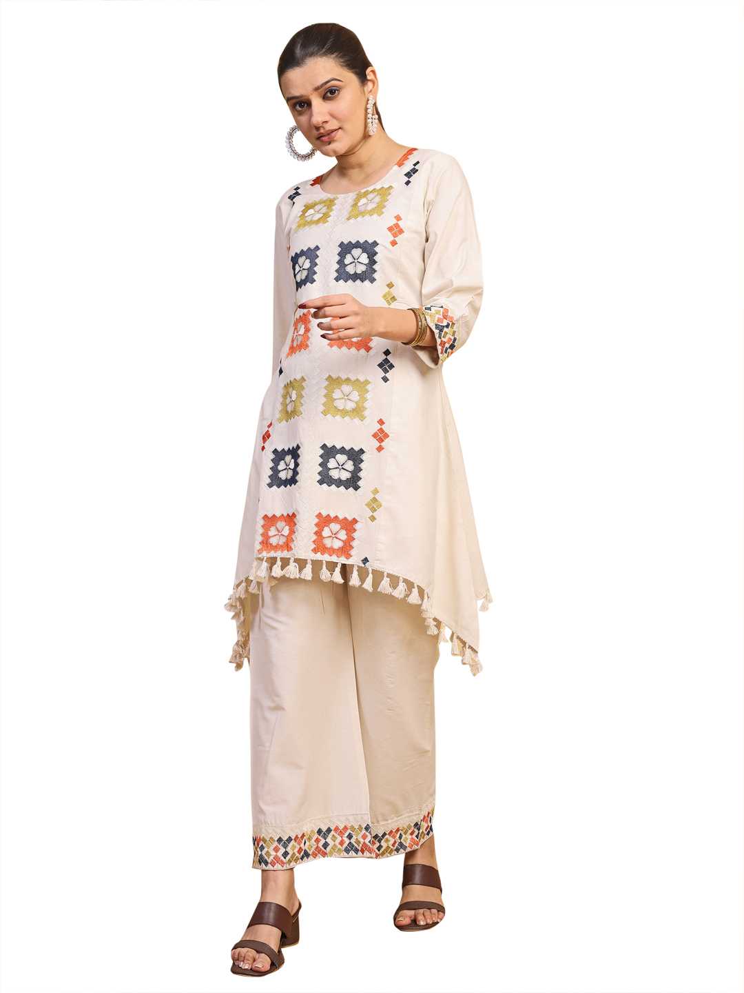YNF Wholesale Cotton Embroidery Suits  | Surat Manufacturer