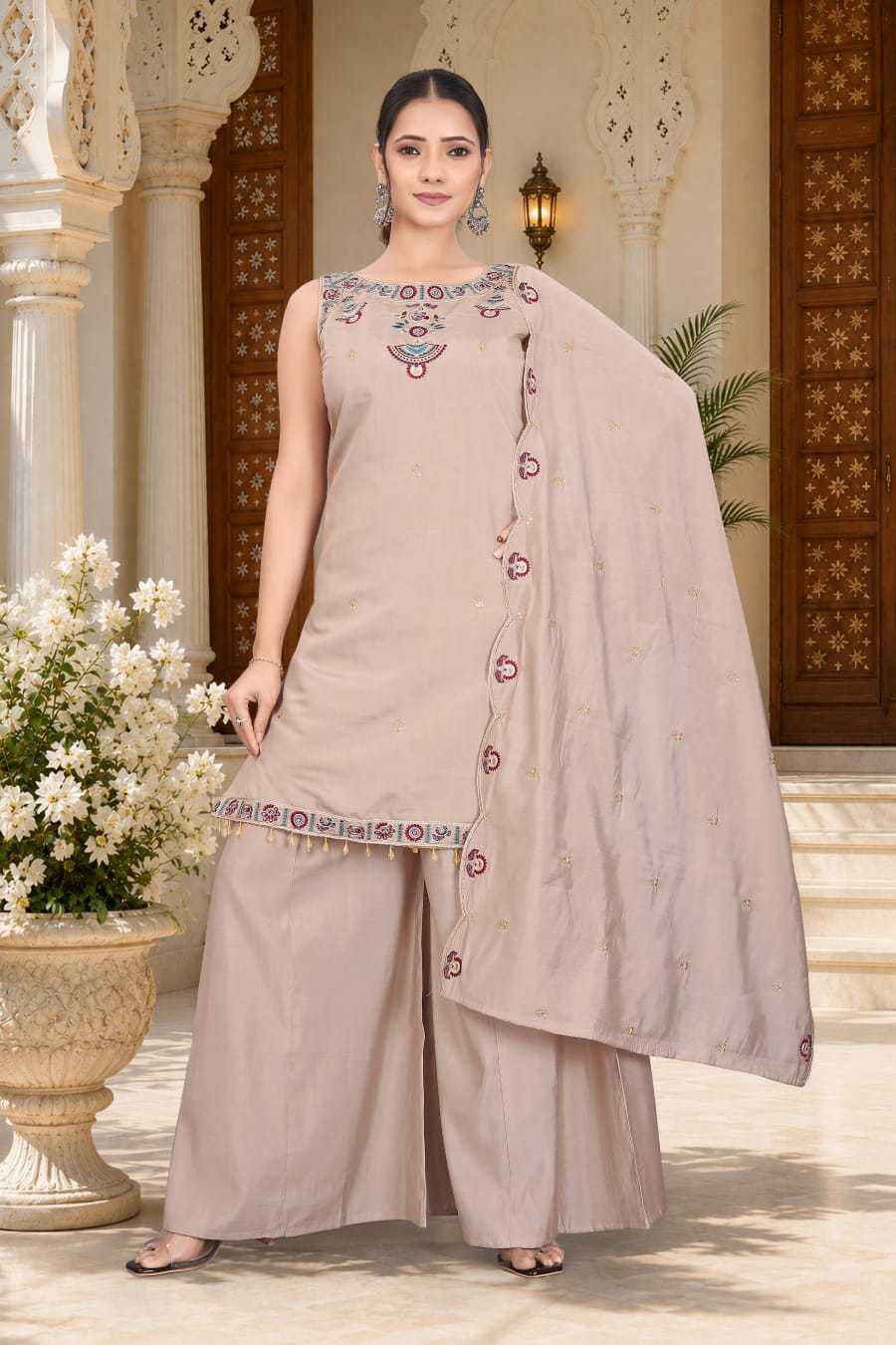 YNF Wholesale Heavy Roman Silk Embroidery Suits KESH608 Plazzo | Surat Manufacturer