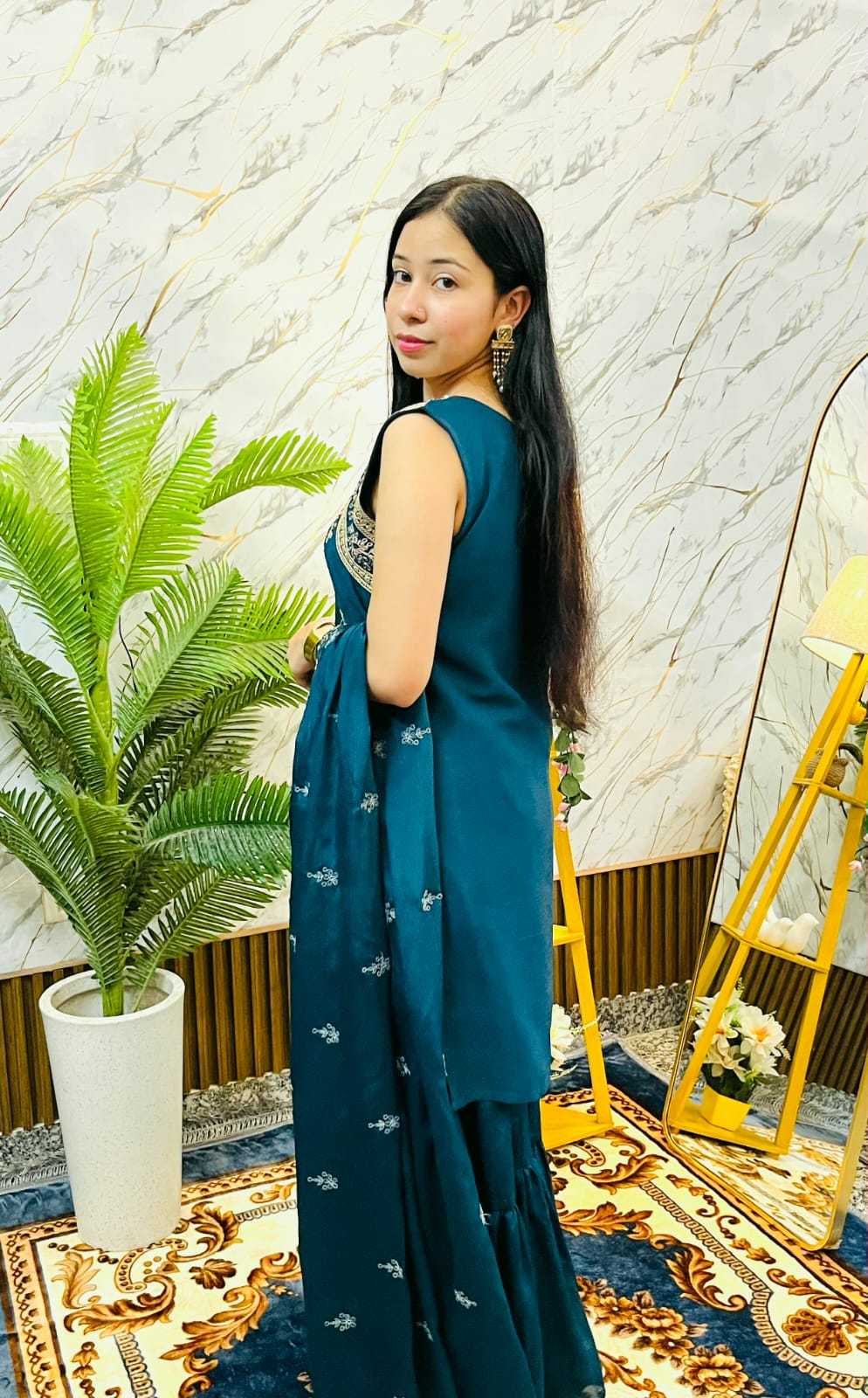 YNF Wholesale Pure Viscos Embroidery Suits  | Surat Manufacturer