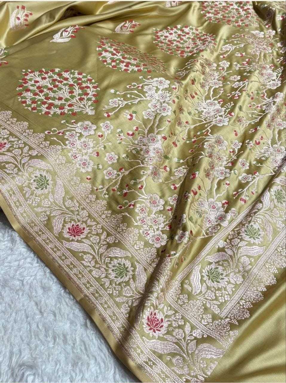 YNF Wholesale Handloom Silk Designer Sarees  | Surat Manufacturer