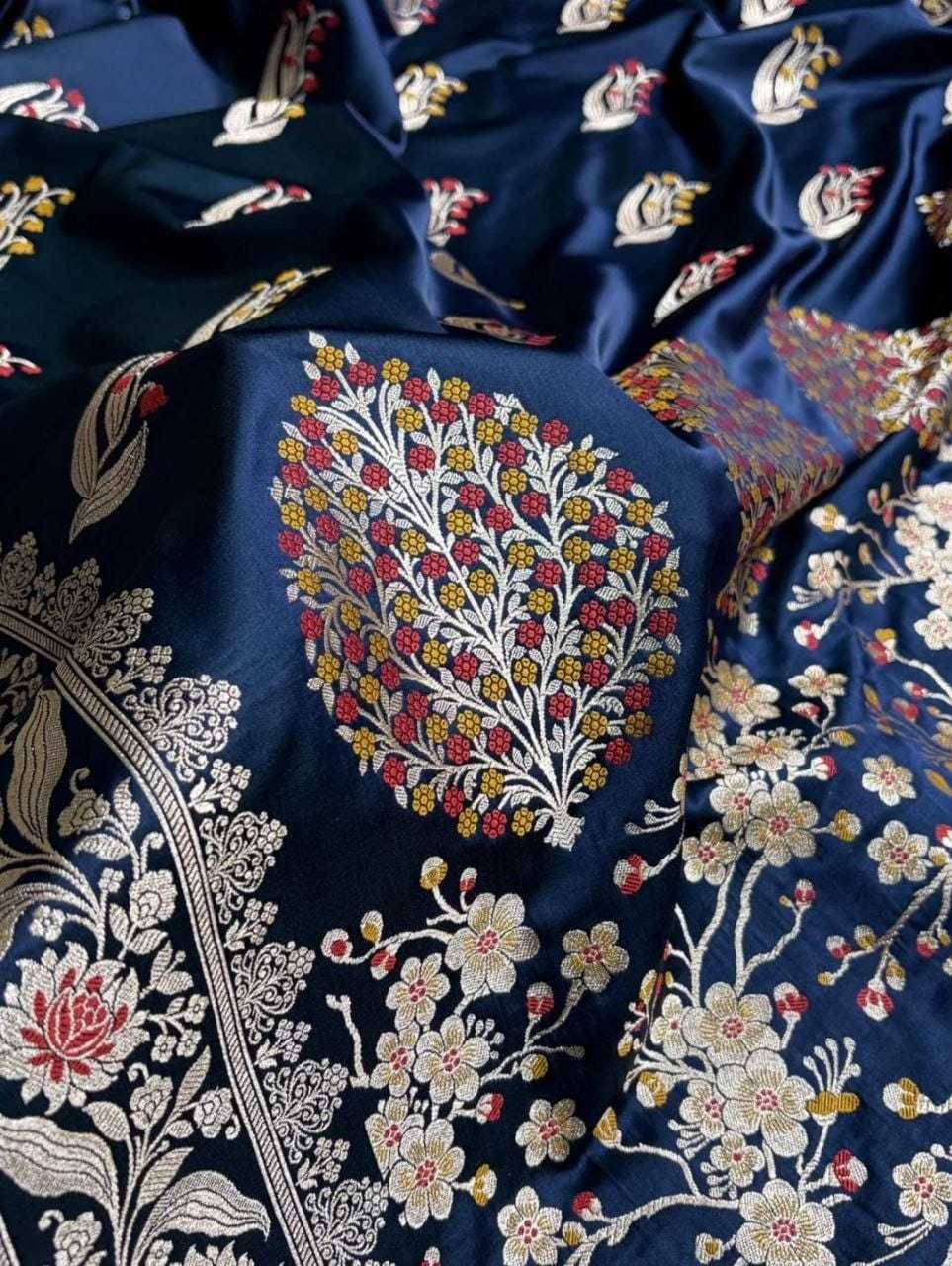 YNF Wholesale Handloom Silk Designer Sarees  | Surat Manufacturer