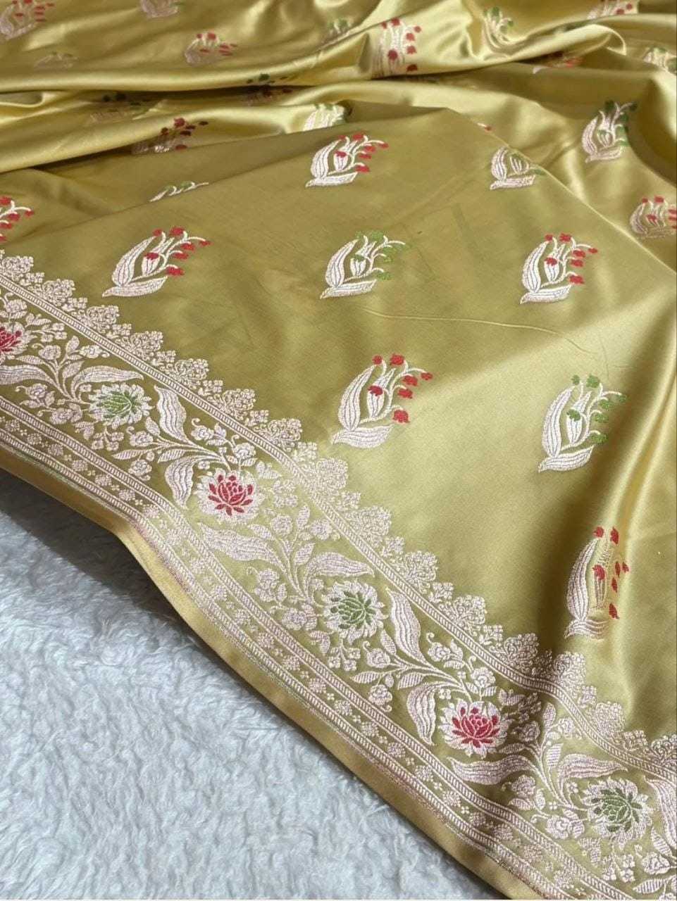 YNF Wholesale Handloom Silk Designer Sarees  | Surat Manufacturer