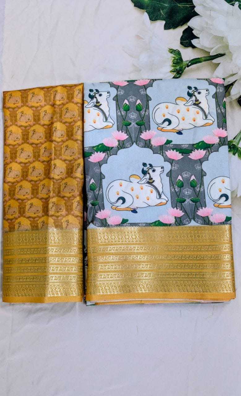 YNF Wholesale Mysore Silk Designer Sarees  | Surat Manufacturer