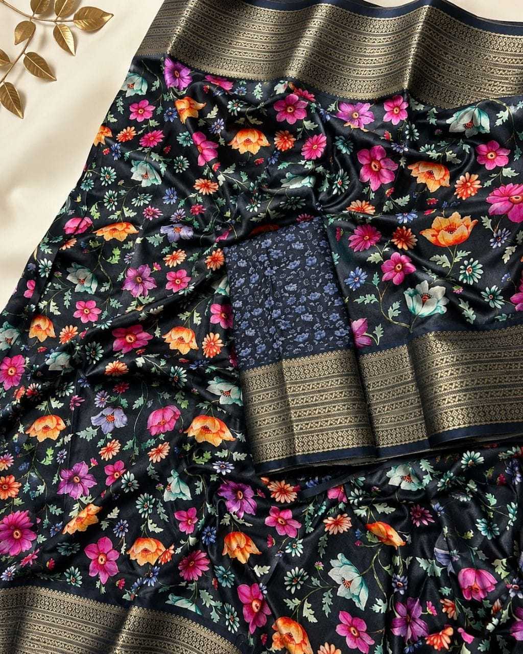 YNF Wholesale Crepe Printed Sarees  | Surat Manufacturer