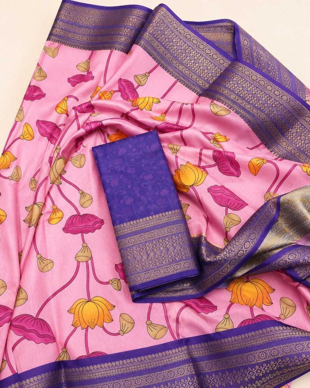 YNF Wholesale Crepe Printed Sarees  | Surat Manufacturer