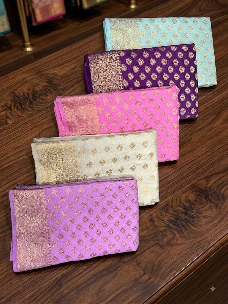 YNF Wholesale Soft Silk Butta Sarees  | Surat Manufacturer