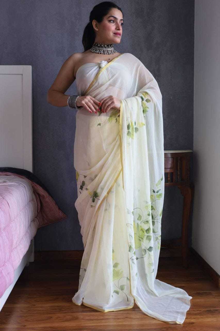 YNF Wholesale Cotton Printed Sarees  | Surat Manufacturer