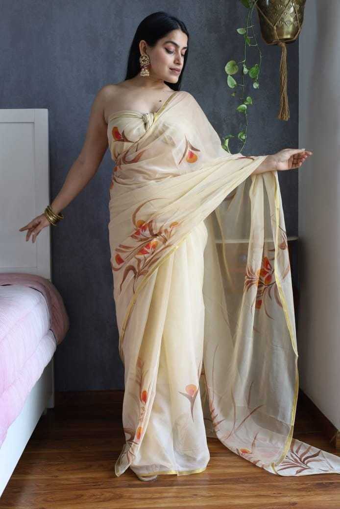 YNF Wholesale Cotton Printed Sarees  | Surat Manufacturer