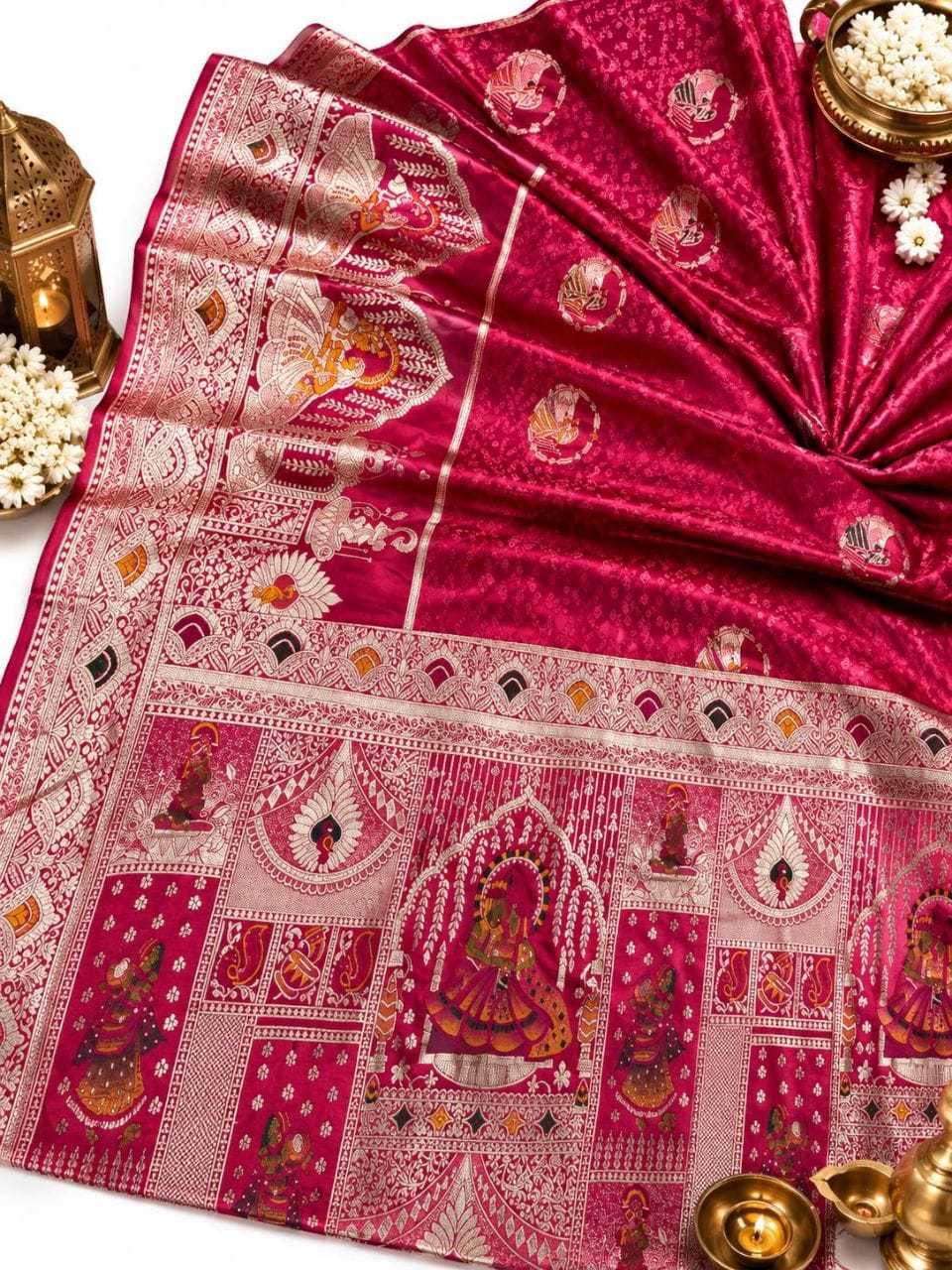 YNF Wholesale Soft Silk Lightweight Sarees  | Surat Manufacturer