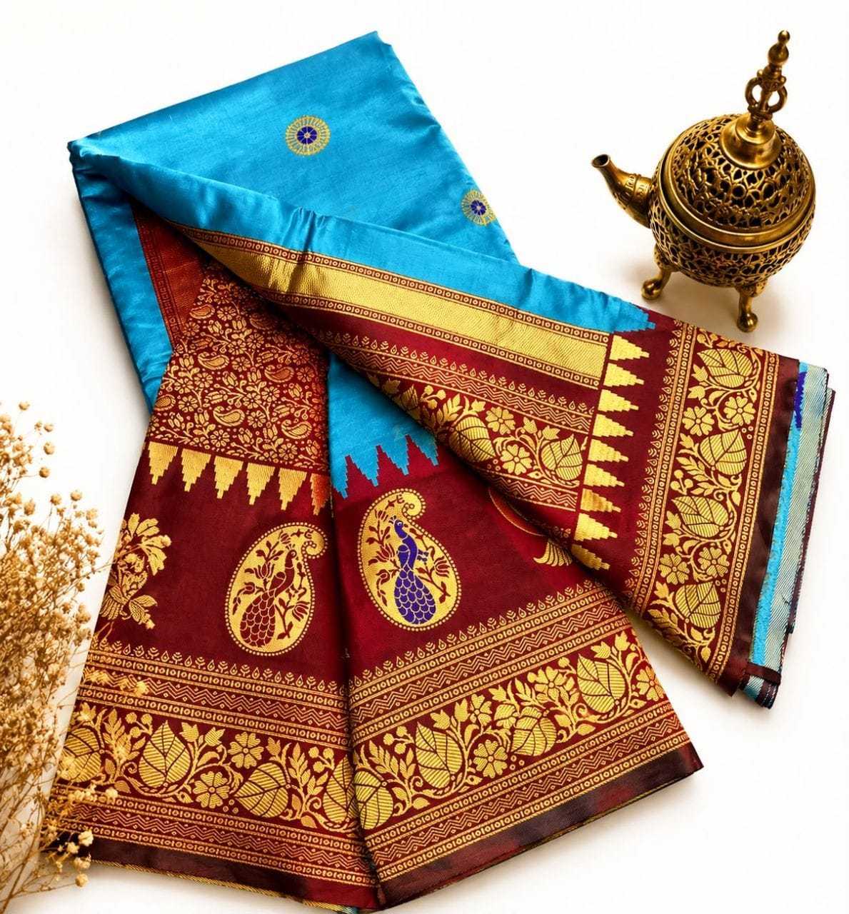 YNF Wholesale Silk Zari Border Sarees  | Surat Manufacturer
