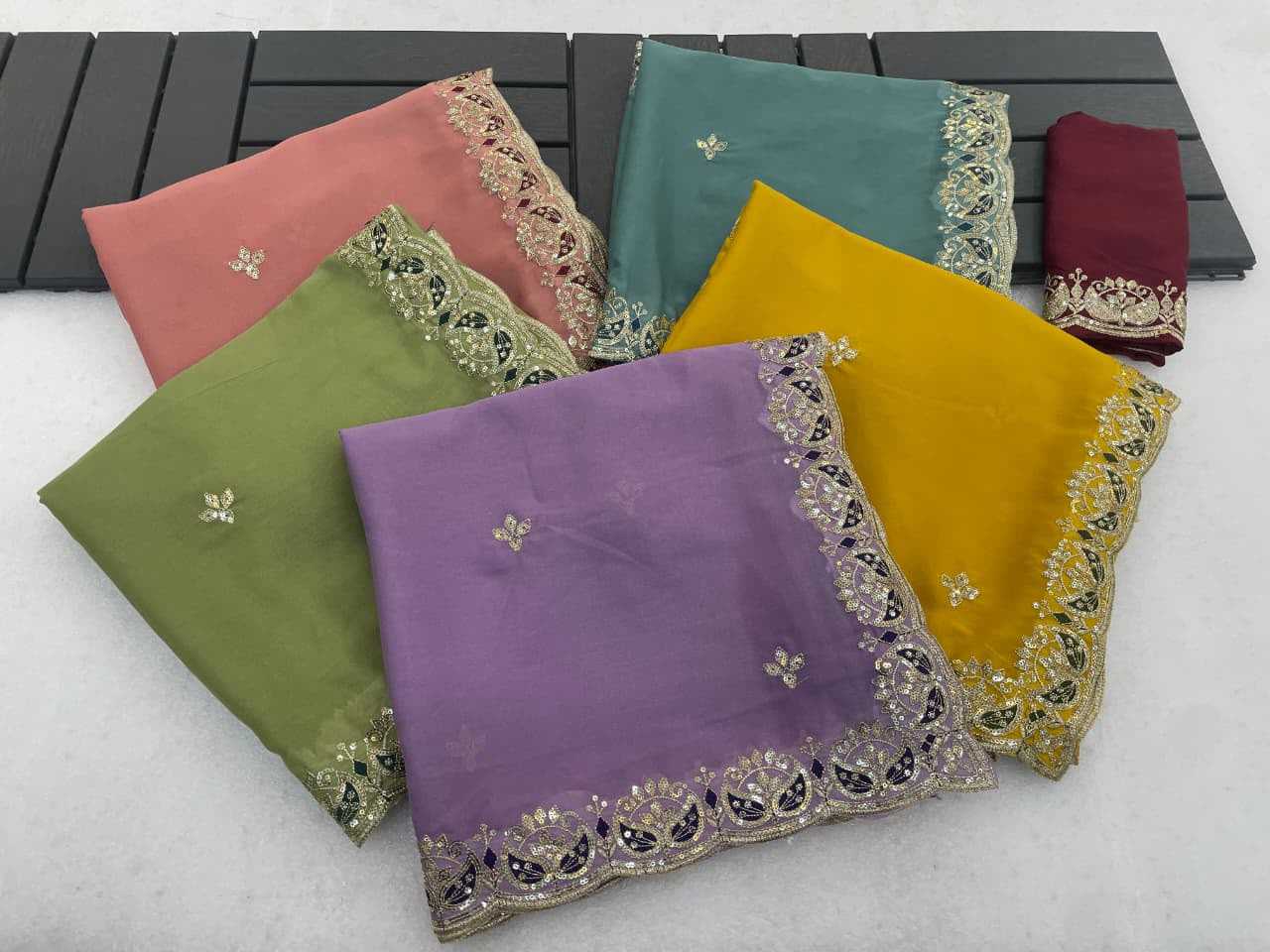 YNF Wholesale Georgette Georgette Sarees KESH610 899 | Surat Manufacturer