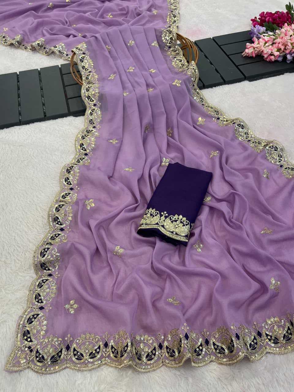 YNF Wholesale Georgette Georgette Sarees KESH610 899 | Surat Manufacturer