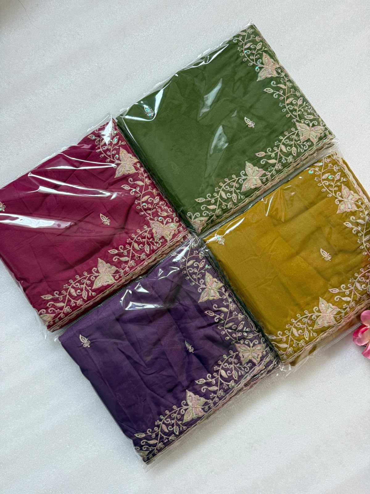 YNF Wholesale Georgette Georgette Sarees KESH610 KALISHA | Surat Manufacturer
