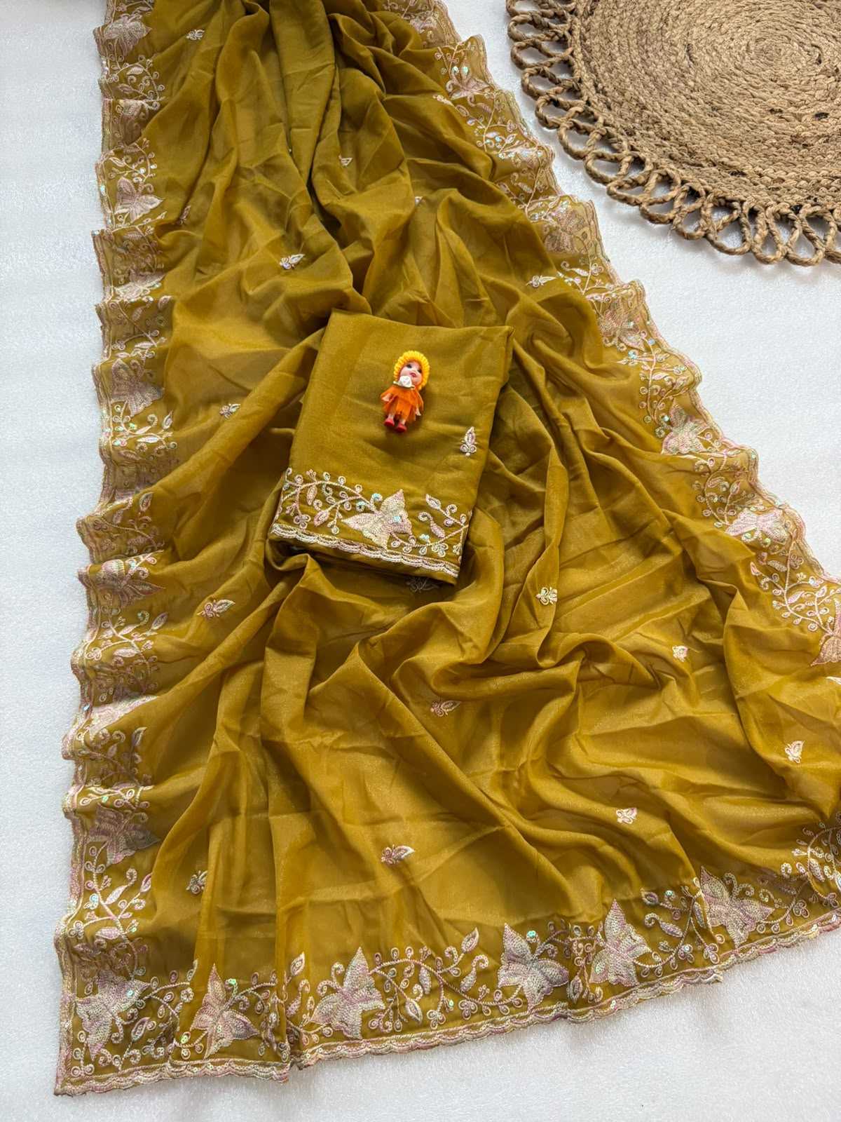 YNF Wholesale Georgette Georgette Sarees KESH610 KALISHA | Surat Manufacturer