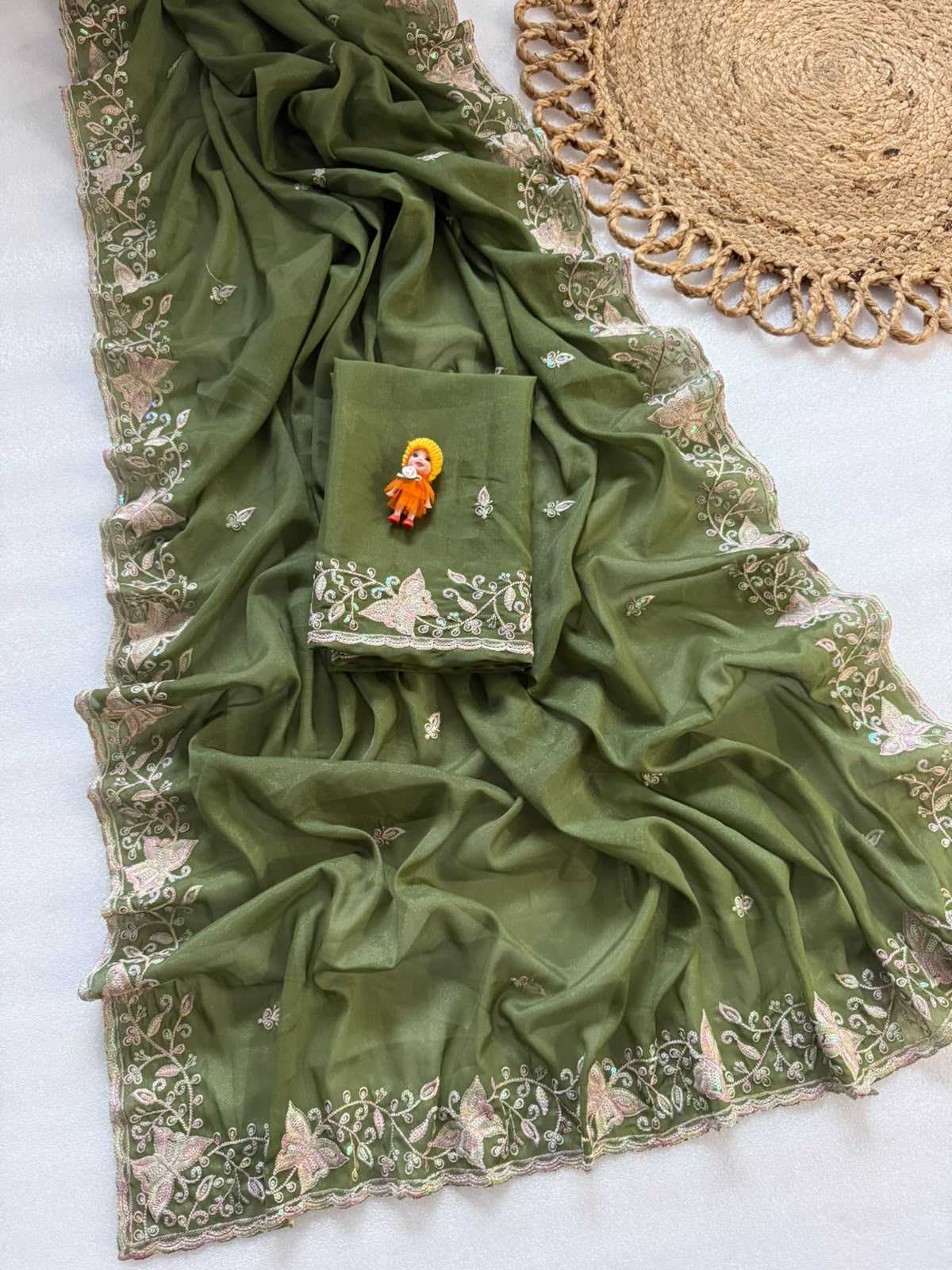 YNF Wholesale Georgette Georgette Sarees KESH610 KALISHA | Surat Manufacturer