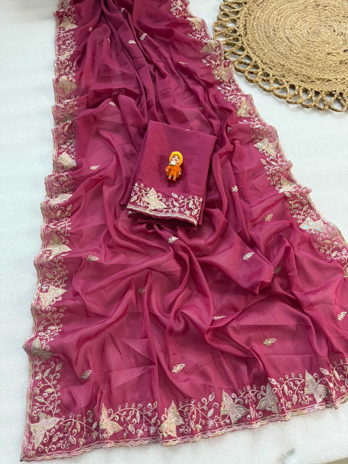 YNF Wholesale Georgette Georgette Sarees KESH610 KALISHA | Surat Manufacturer