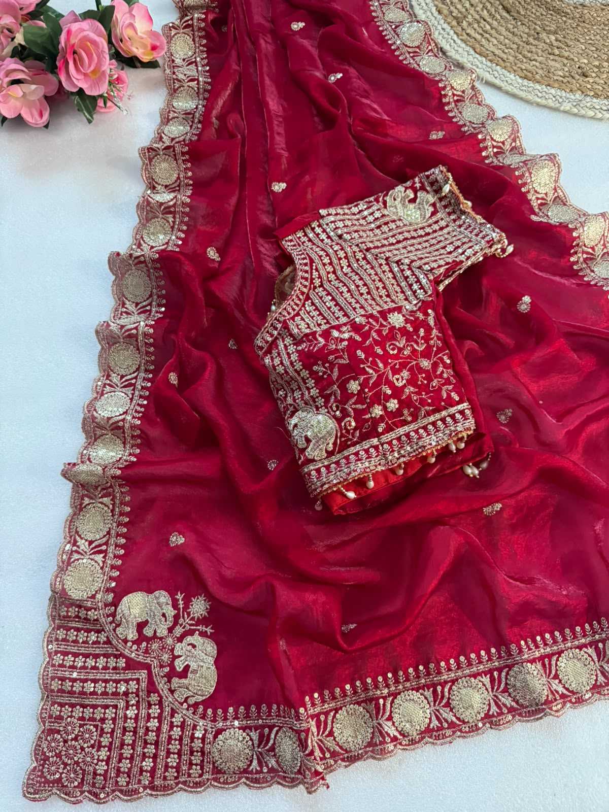 YNF Wholesale Satin Designer Sarees KESH610 MANKI | Surat Manufacturer