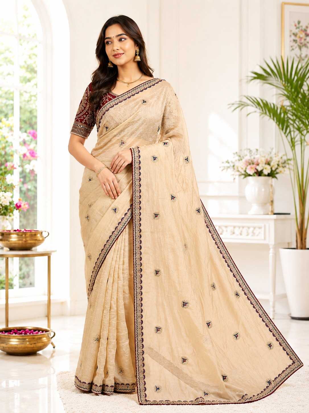 YNF Wholesale Rangoli Silk Zari Border Silk Sarees KESH610 PRISHA | Surat Manufacturer