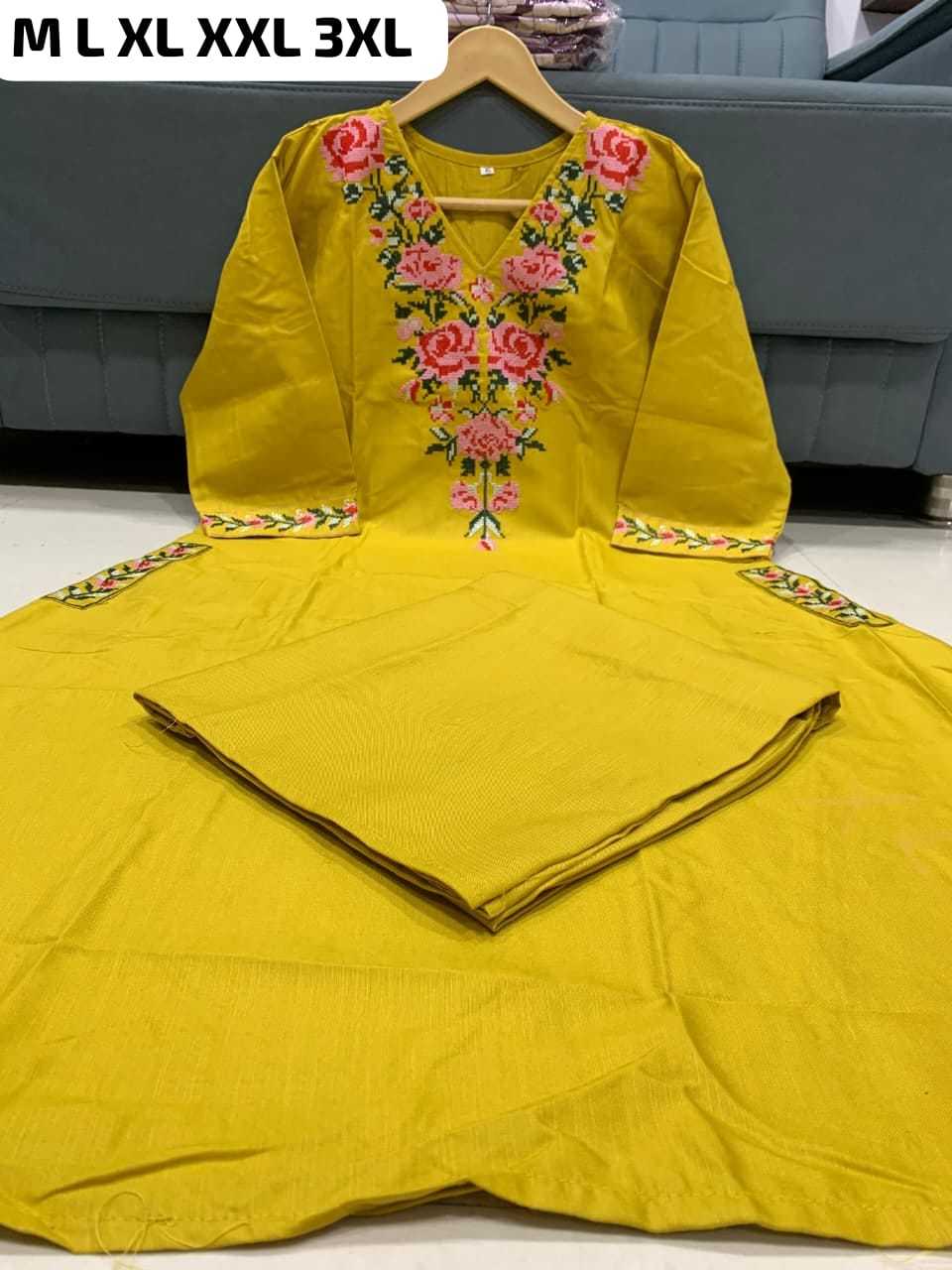 YNF Wholesale Slubby Embroidery Suits KESH613 Aaradhya | Surat Manufacturer