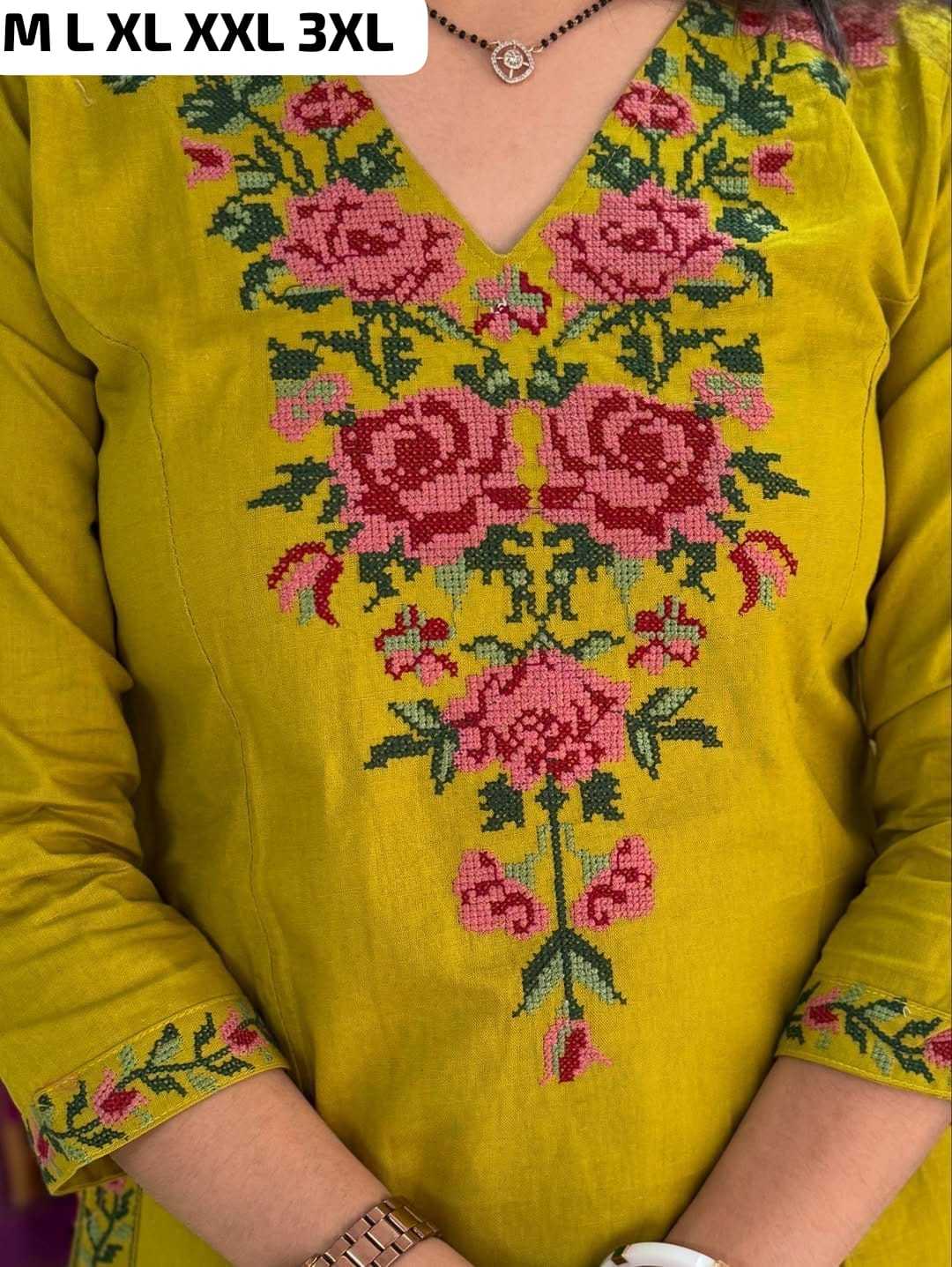 YNF Wholesale Slubby Embroidery Suits KESH613 Aaradhya | Surat Manufacturer