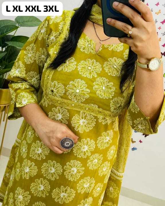 YNF Wholesale Cotton Party Wear Kurtis  | Surat Manufacturer