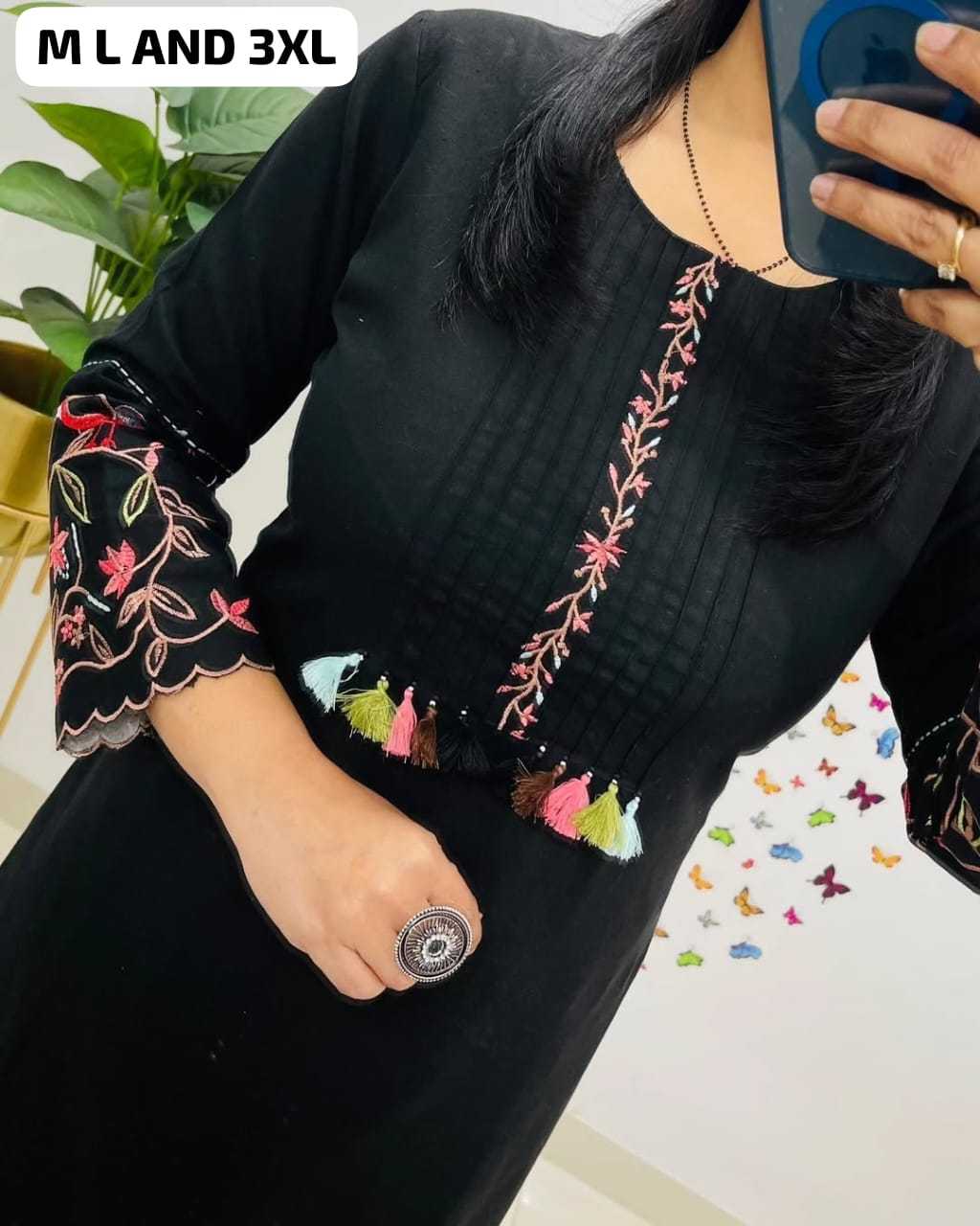 YNF Wholesale Cotton Designer Kurtis  | Surat Manufacturer