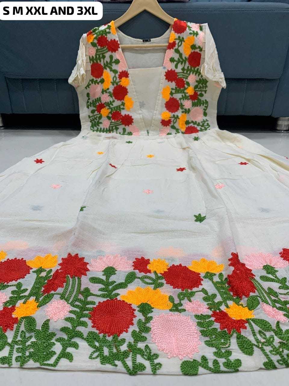 YNF Wholesale Cotton Party Wear Dresses  | Surat Manufacturer