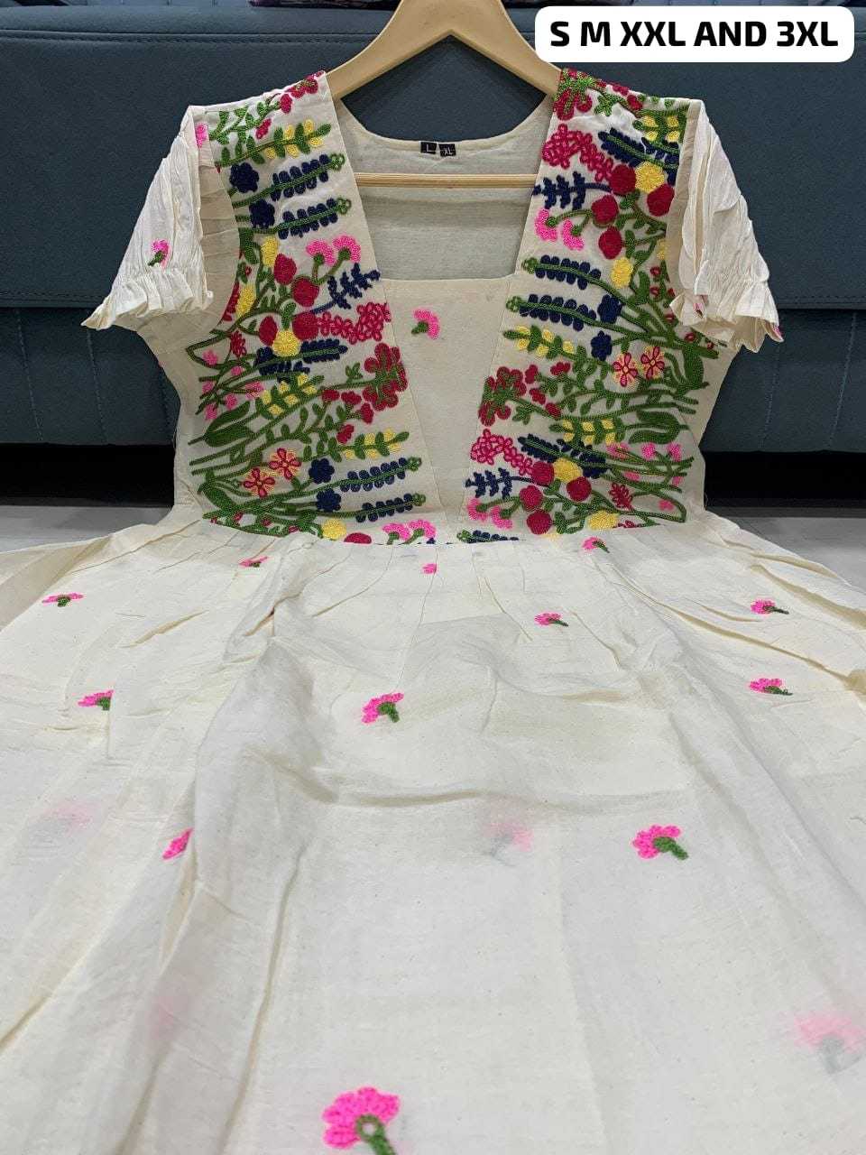 YNF Wholesale Cotton Party Wear Dresses  | Surat Manufacturer