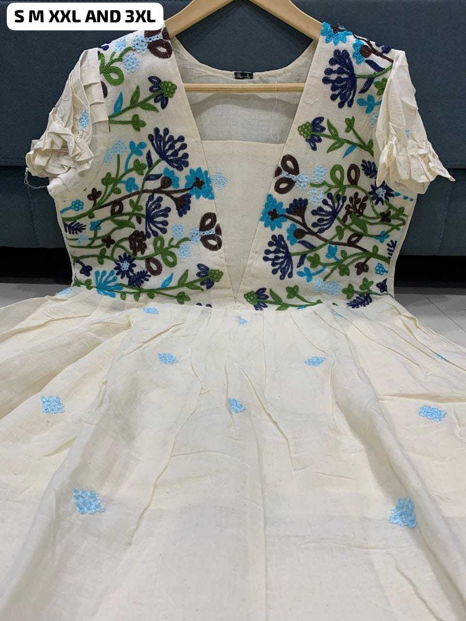 YNF Wholesale Cotton Party Wear Dresses  | Surat Manufacturer